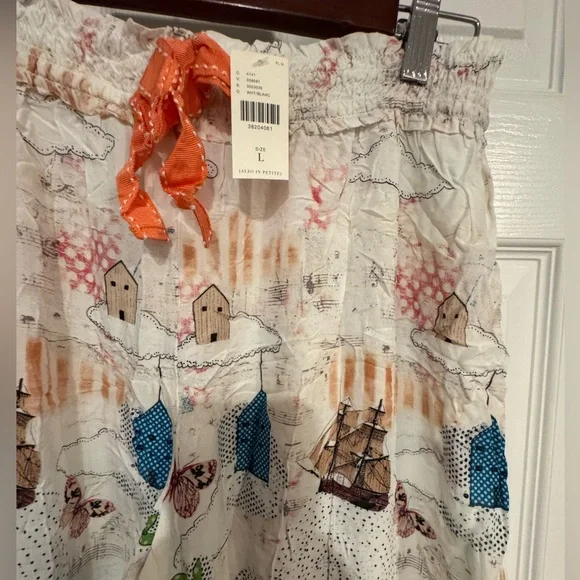 Anthropologie Sarah Ogren Wonderlust Sleep Pants - Picture 5 of 11